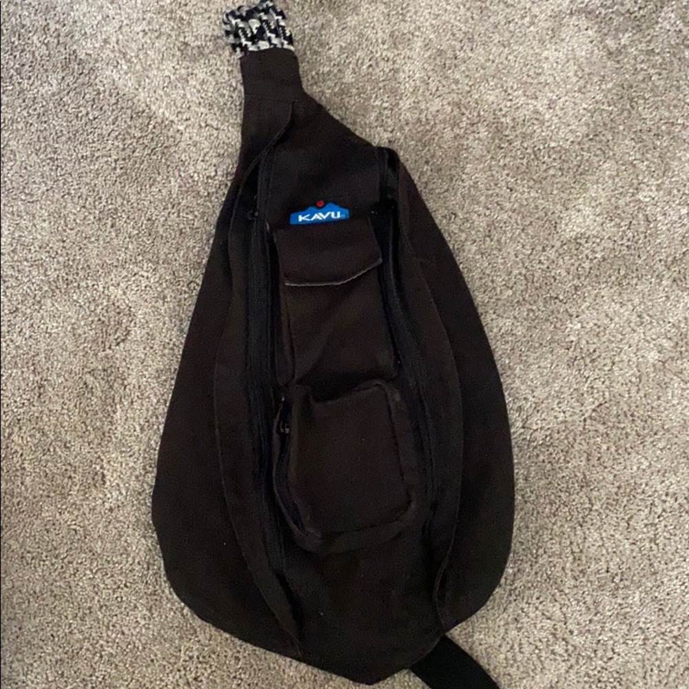 Black Kavu shoulder back pack